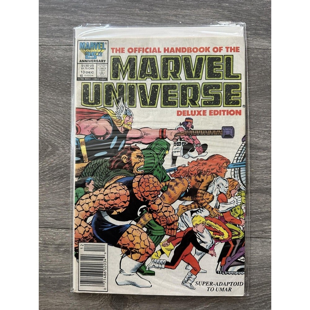 Marvel FF Official Handbook Of The Marvel Universe Deluxe #13 Single Issue Color